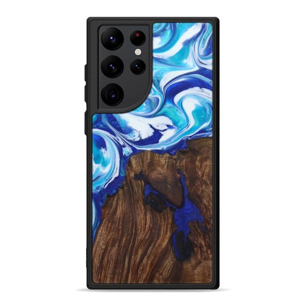 Galaxy S22 Ultra Wood+Resin Phone Case - Butch (Artist Pick, 601646) Hot on Sale