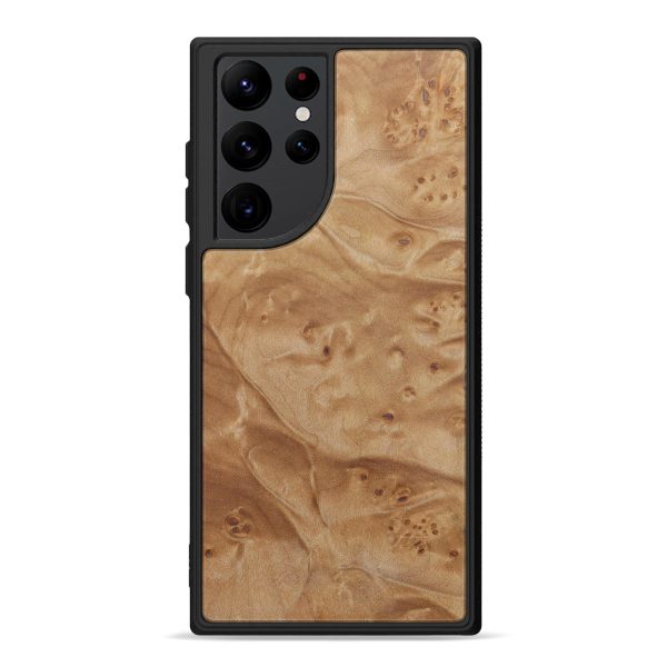 Galaxy S22 Ultra Burl Wood Phone Case - Aila (Maple Burl, 602319) Fashion