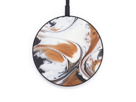 Circle ResinArt Wireless Charger - Kemp (Black & White, 597980) Online Sale