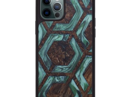 iPhone 12 Pro Wood+Resin Phone Case - Didi (Pattern, 600393) For Sale