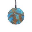 Circle ResinArt Wireless Charger - Augusta (Teal & Gold, 599342) Online now