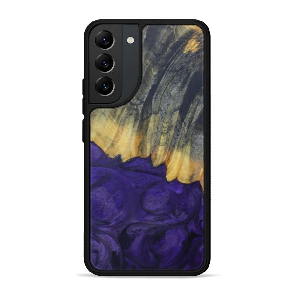 Galaxy S22 Plus Wood+Resin Phone Case - Dorine (Purple, 598194) Sale