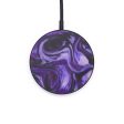 Circle ResinArt Wireless Charger - Heddi (Purple, 597804) on Sale