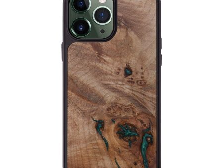 iPhone 13 Pro Max Burl Wood Phone Case - Benita (Maple Burl, 601616) Supply