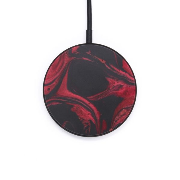 Circle ResinArt Wireless Charger - Seang (Dark Red, 597959) Discount