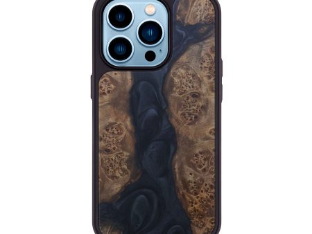 iPhone 14 Pro Wood+Resin Phone Case - Addi (Pure Black, 599954) Online