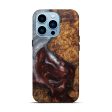 iPhone 14 Pro Wood+Resin Live Edge Phone Case - Fernandina (Metallic, 597345) Online Hot Sale