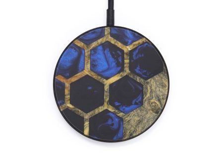 Circle Wood+Resin Wireless Charger - Rui (Pattern, 599250) Online Hot Sale