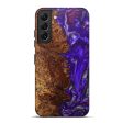 Galaxy S22 Plus Wood+Resin Live Edge Phone Case - Helenka (Purple, 599149) Online