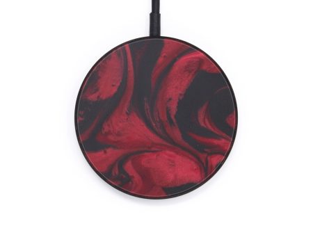 Circle ResinArt Wireless Charger - Rao (Dark Red, 598573) Discount