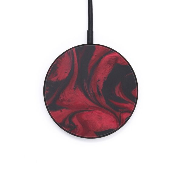 Circle ResinArt Wireless Charger - Rao (Dark Red, 598573) Discount