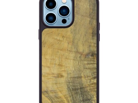 iPhone 14 Pro Max Burl Wood Phone Case - Bawn (Buckeye Burl, 597577) Hot on Sale