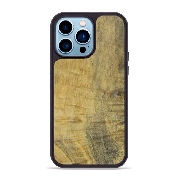 iPhone 14 Pro Max Burl Wood Phone Case - Bawn (Buckeye Burl, 597577) Hot on Sale