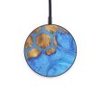 Circle Wood+Resin Wireless Charger - Randee (Pattern, 599254) For Sale