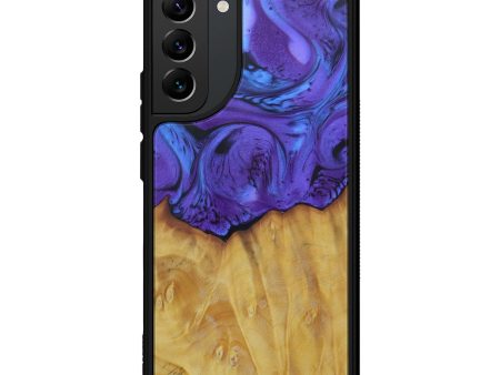 Galaxy S22 Plus Wood+Resin Phone Case - Nolie (Purple, 597521) on Sale