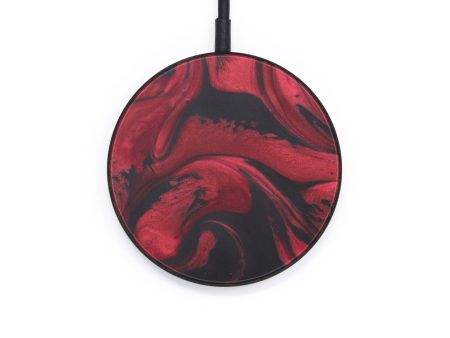 Circle ResinArt Wireless Charger - Sil (Dark Red, 597955) Online