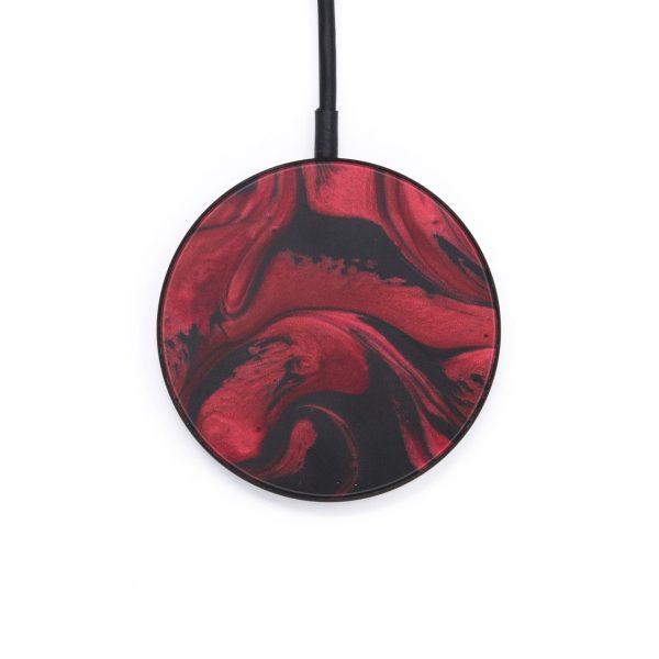 Circle ResinArt Wireless Charger - Sil (Dark Red, 597955) Online