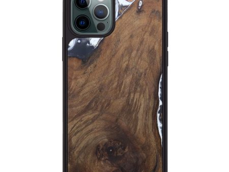 iPhone 12 Pro Burl Wood Phone Case - Bellina (Maple Burl, 597826) Cheap