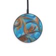 Circle ResinArt Wireless Charger - Vilas (Teal & Gold, 599326) Online