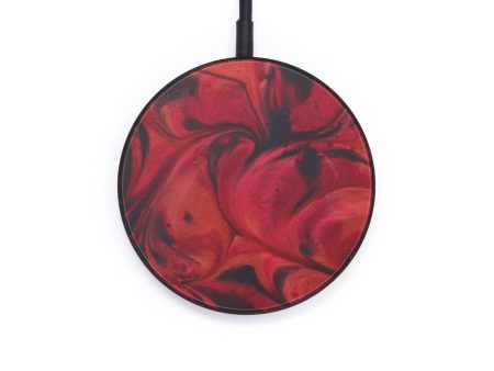 Circle ResinArt Wireless Charger - Boer (Dark Red, 597958) For Discount