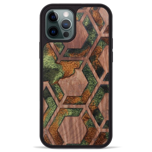 iPhone 12 Pro Max Wood+Resin Phone Case - Roly (Pattern, 602688) Supply