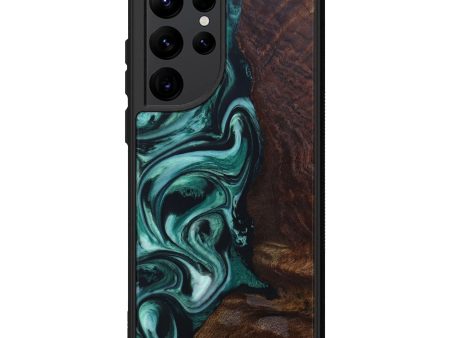 Galaxy S22 Ultra Wood+Resin Phone Case - Loria (Artist Pick, 602781) Cheap