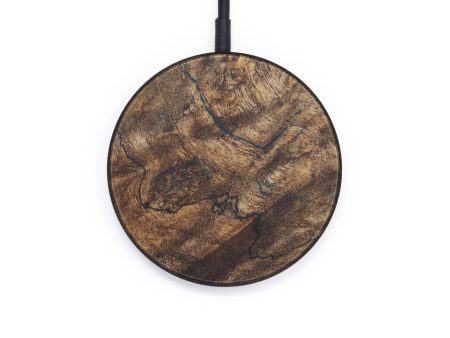 Circle Burl Wood Wireless Charger - Katie (Maple Burl, 597998) Online Sale