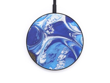 Circle ResinArt Wireless Charger - Atl (Light Blue, 597977) on Sale