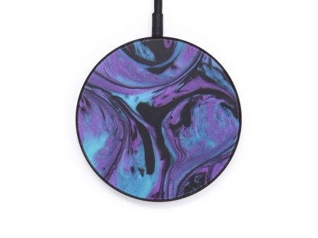 Circle ResinArt Wireless Charger - Melynda (Purple, 599267) Supply