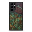 Galaxy S22 Ultra Wood+Resin Phone Case - Corinna (Dark Green, 599790) Hot on Sale