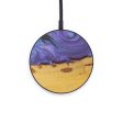 Circle Wood+Resin Wireless Charger - Adrianna (Purple, 599256) Online