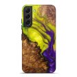 Galaxy S22 Plus Wood+Resin Live Edge Phone Case - Lanna (Purple, 599112) Discount