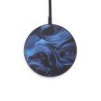 Circle ResinArt Wireless Charger - Caroline (Dark Blue, 599306) Online now