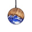 Circle Wood+Resin Wireless Charger - Eloise (Dark Blue, 599297) For Cheap