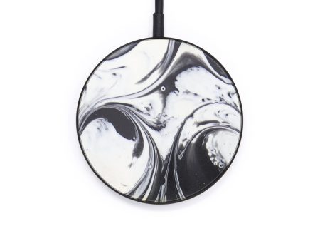 Circle ResinArt Wireless Charger - Karrah (Black & White, 600204) Supply