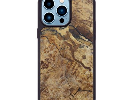 iPhone 14 Pro Max Burl Wood Phone Case - Clo (Maple Burl, 599619) Hot on Sale