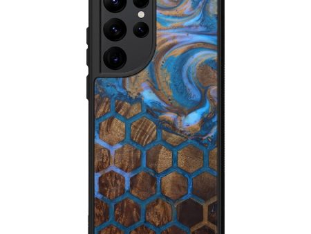 Galaxy S22 Ultra Wood+Resin Phone Case - Joanne (Pattern, 598350) For Discount