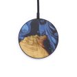 Circle Wood+Resin Wireless Charger - Bettine (Dark Blue, 599307) Online