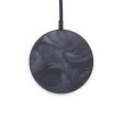 Circle ResinArt Wireless Charger - Gilda (Pure Black, 598575) on Sale