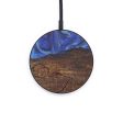 Circle Wood+Resin Wireless Charger - Imogene (Dark Blue, 599301) Fashion