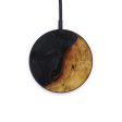 Circle Wood+Resin Wireless Charger - Weilin (Pure Black, 597007) Online Hot Sale