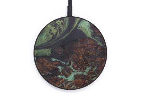 Circle ResinArt Wireless Charger - Jacynth (Dark Green, 600190) Discount