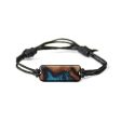 Classic Wood+Resin Bracelet - Zilpha (Light Blue, 596856) on Sale