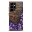 Galaxy S22 Ultra Wood+Resin Live Edge Phone Case - Karalee (Purple, 596301) Hot on Sale